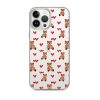 Cute Teddy Bear iPhone Clear Case