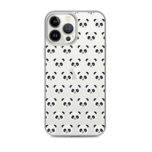Panda Bears iPhone Clear Case