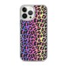 Neon Leopard iPhone Clear Case