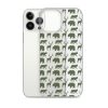Animals Silhouette iPhone Clear Case