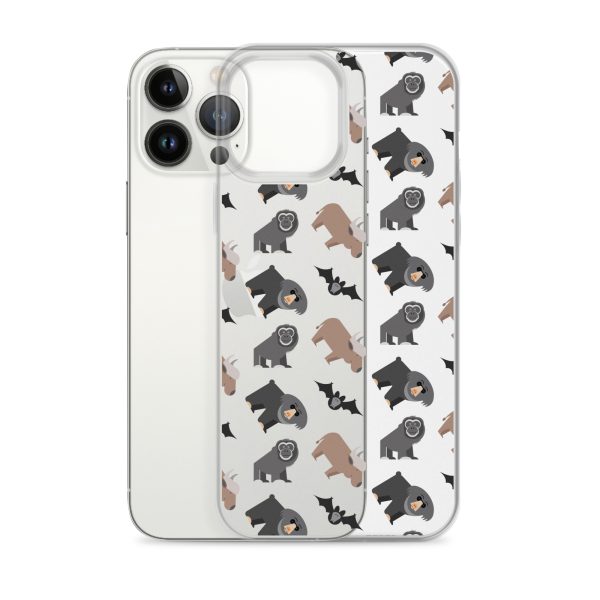 Asian Jungle Animal iPhone Clear Case