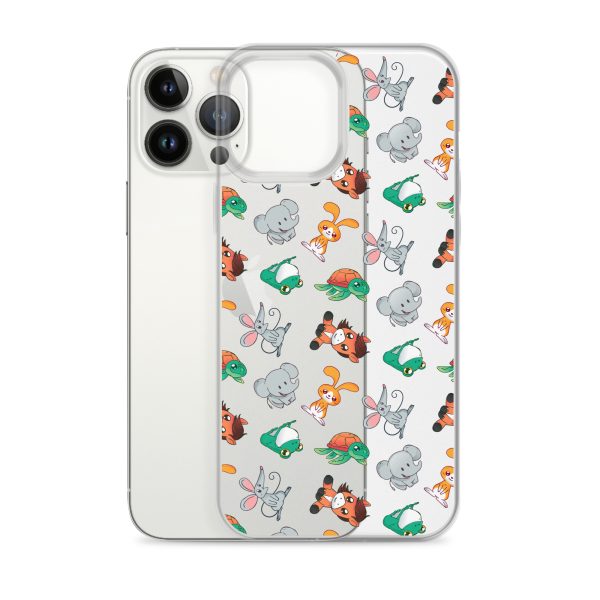 Cute Animals iPhone Clear Case