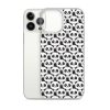Cute Panda Bears iPhone Clear Case