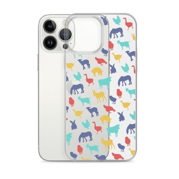 Farm Animals iPhone Clear Case