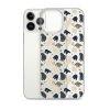 Forest Bear Silhouette iPhone Clear Case