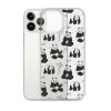 Panda Bears Bamboo iPhone Clear Case