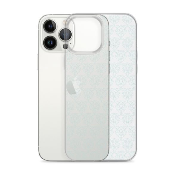 Polygonal Bear iPhone Clear Case