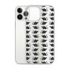 Rat Silhouette iPhone Clear Case