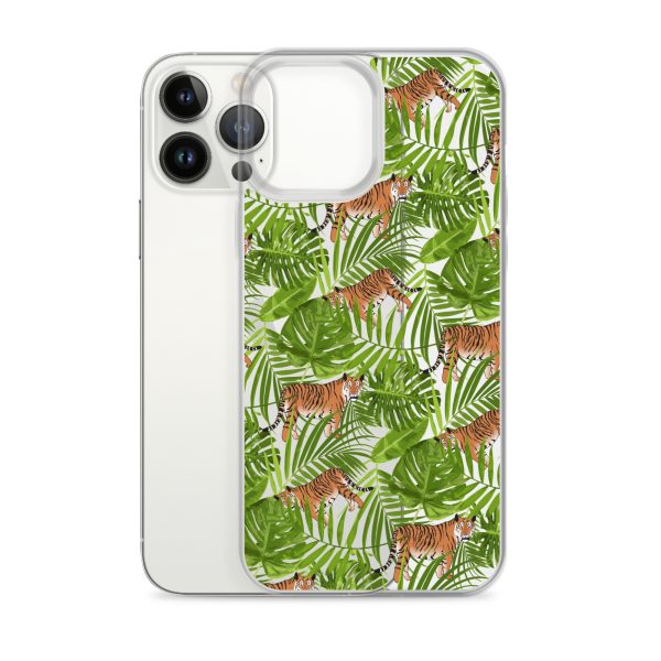 Tiger iPhone Clear Case