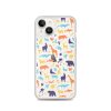 Animal Silhouette iPhone Clear Case
