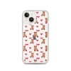 Cute Teddy Bear iPhone Clear Case