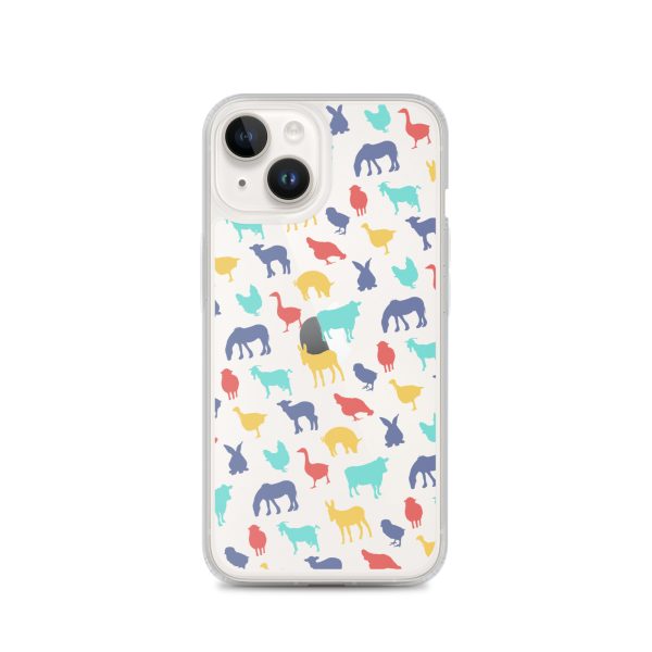 Farm Animals iPhone Clear Case