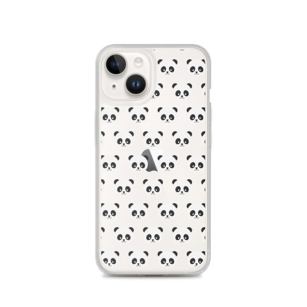 Panda Bears iPhone Clear Case