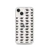 Rat Silhouette iPhone Clear Case