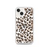 Seamless Leopard iPhone Clear Case