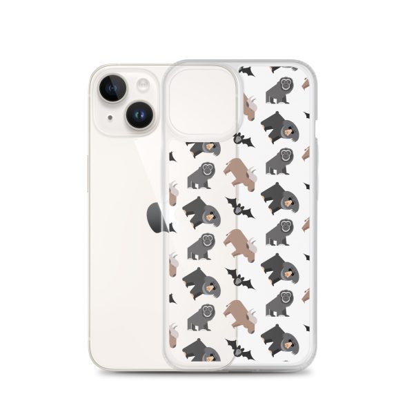 Asian Jungle Animal iPhone Clear Case