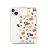 Asian Jungle Animals iPhone Clear Case