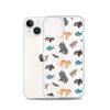 Asian Jungle Animals iPhone Clear Case