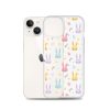 Colorful Bunnies Easter iPhone Clear Case