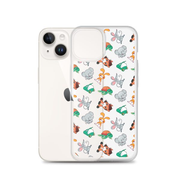 Cute Animals iPhone Clear Case