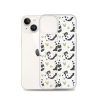 Cute Panda Bear iPhone Clear Case