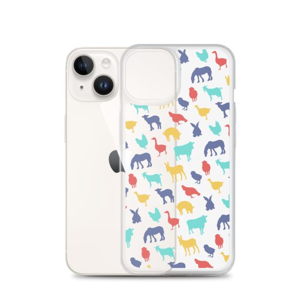 Farm Animals iPhone Clear Case
