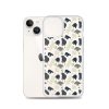 Forest Bear Silhouette iPhone Clear Case