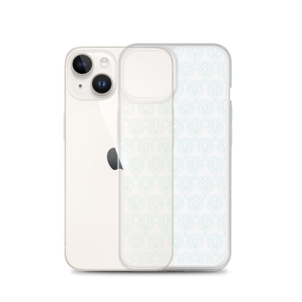 Polygonal Bear iPhone Clear Case