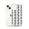 Rat Silhouette iPhone Clear Case