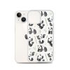 Watercolor Panda Bear iPhone Clear Case