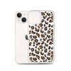 Seamless Leopard iPhone Clear Case