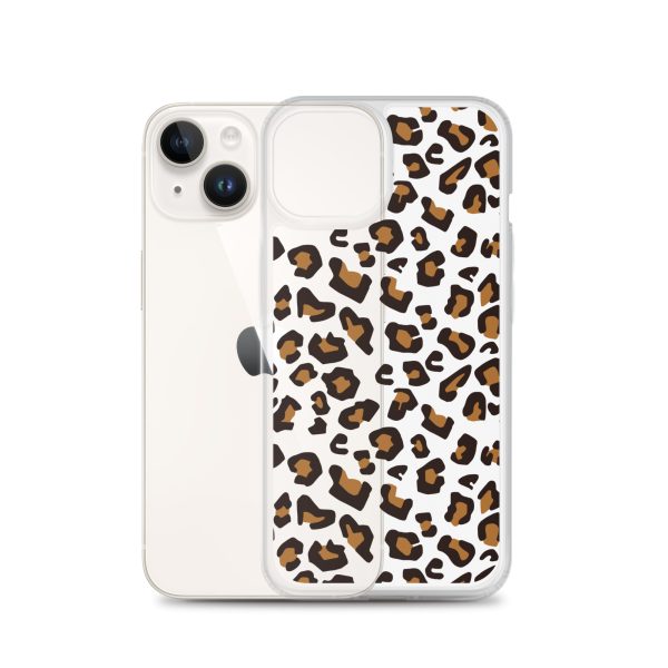 Seamless Leopard iPhone Clear Case