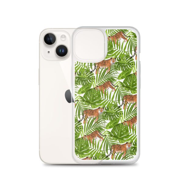 Tiger iPhone Clear Case