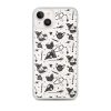 Black and White Halloween iPhone Clear Case