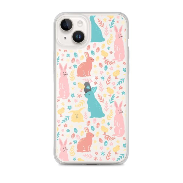 Colorful Easter iPhone Clear Case
