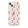 Cute Teddy Bear iPhone Clear Case