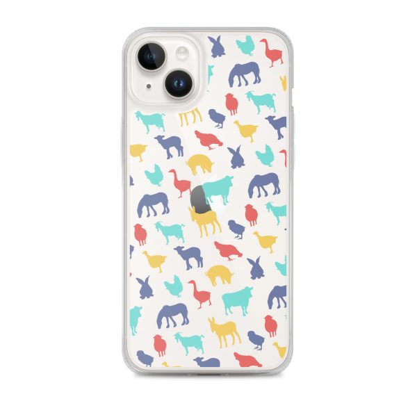 Farm Animals iPhone Clear Case