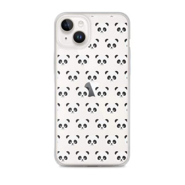 Panda Bears iPhone Clear Case