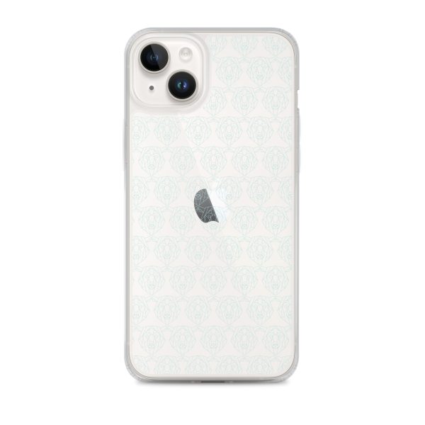 Polygonal Bear iPhone Clear Case