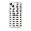Rat Silhouette iPhone Clear Case