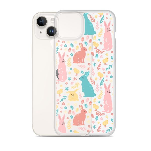 Colorful Easter iPhone Clear Case