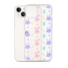Cute Easter Bunnies iPhone Clear Case