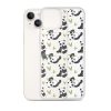 Cute Panda Bear iPhone Clear Case