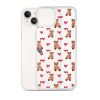 Cute Teddy Bear iPhone Clear Case