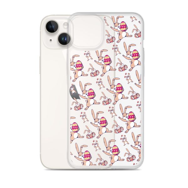 Easter Bunny With Egg iPhone Clear Case