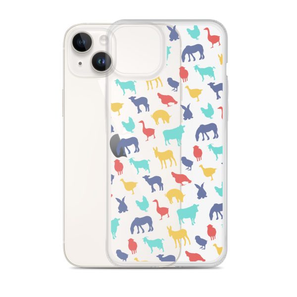 Farm Animals iPhone Clear Case