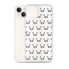 Panda Bears iPhone Clear Case