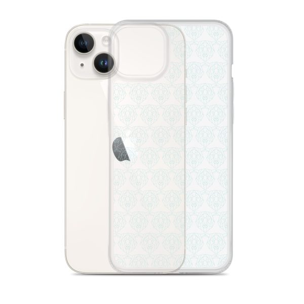 Polygonal Bear iPhone Clear Case