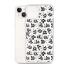 Watercolor Panda Bears iPhone Clear Case