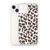 Seamless Leopard iPhone Clear Case